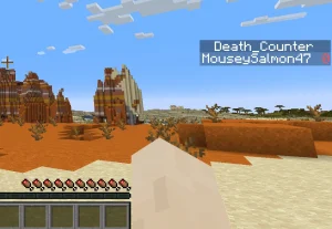 licznik smierci minecraft