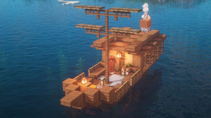 Jak się robi łódkę w Minecraft?