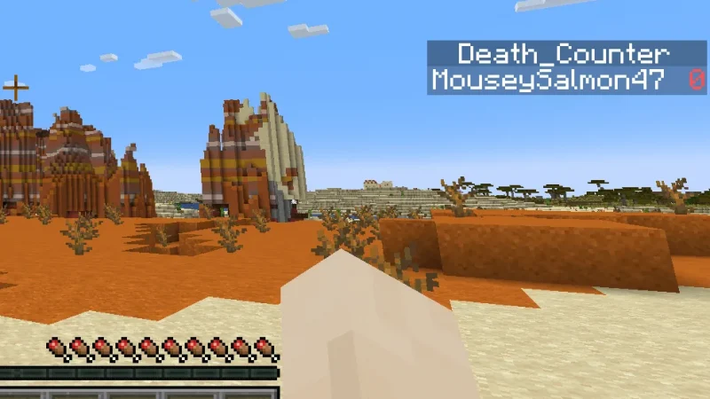Jak zrobić licznik śmierci w Minecraft?
